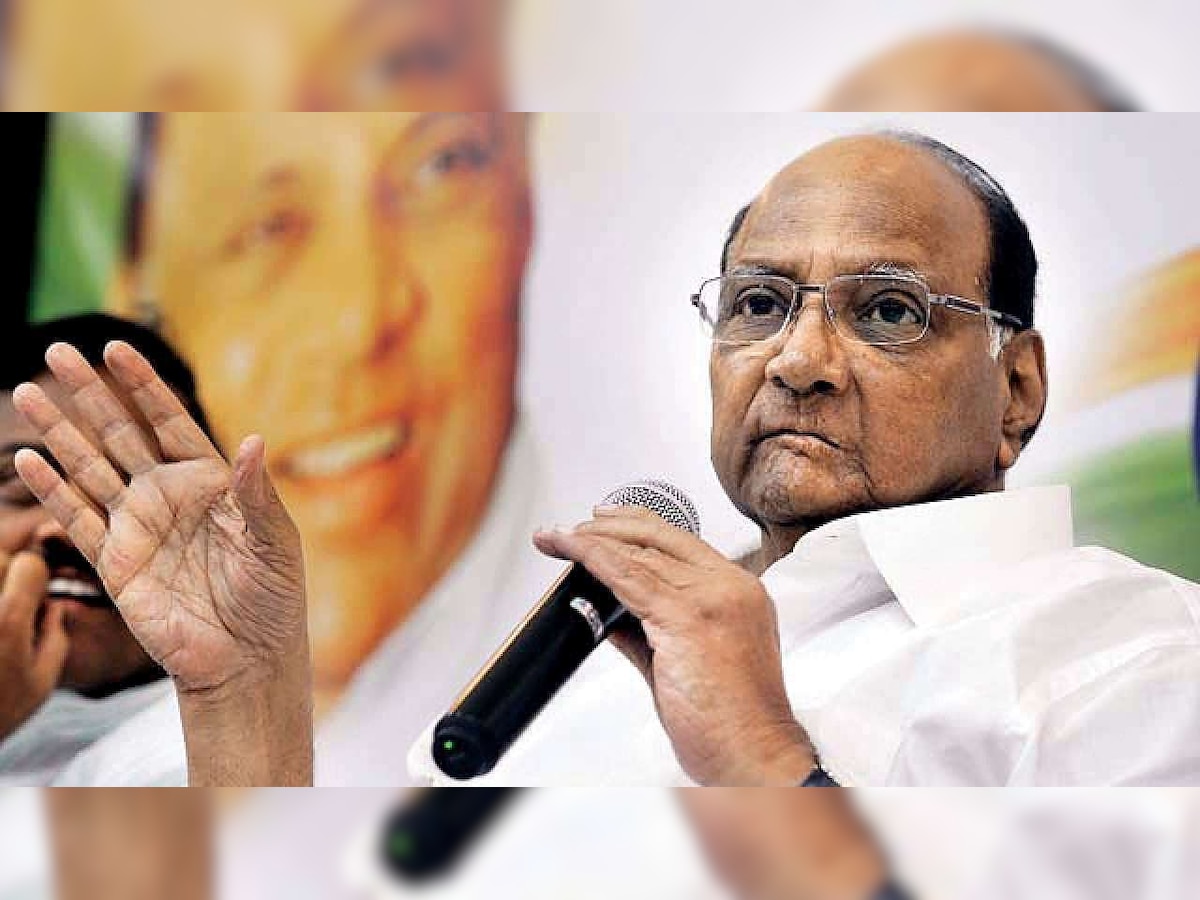 Some people think coronavirus will be mitigated by building a temple: NCP chief Sharad Pawar