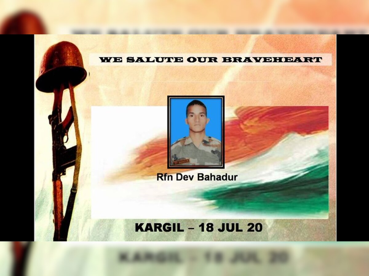 Army pays tribute to solider martyred after accidentally stepping on old explosive in Kargil