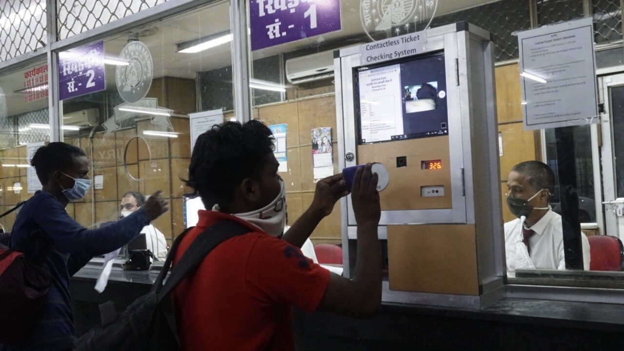 Railways introduces airport-like contactless ticket checking counters