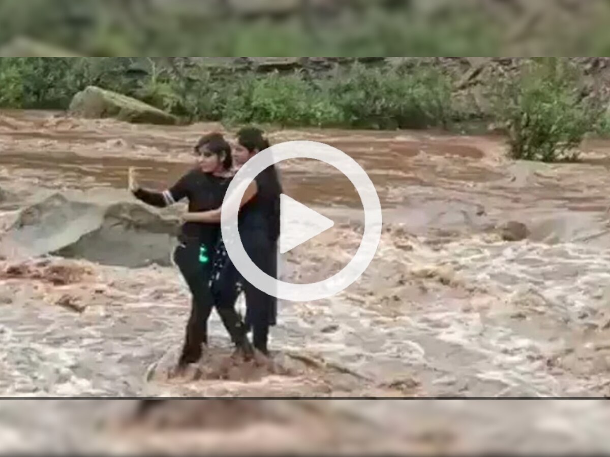 MP: Two girls stuck while taking selfies in middle of river, rescued