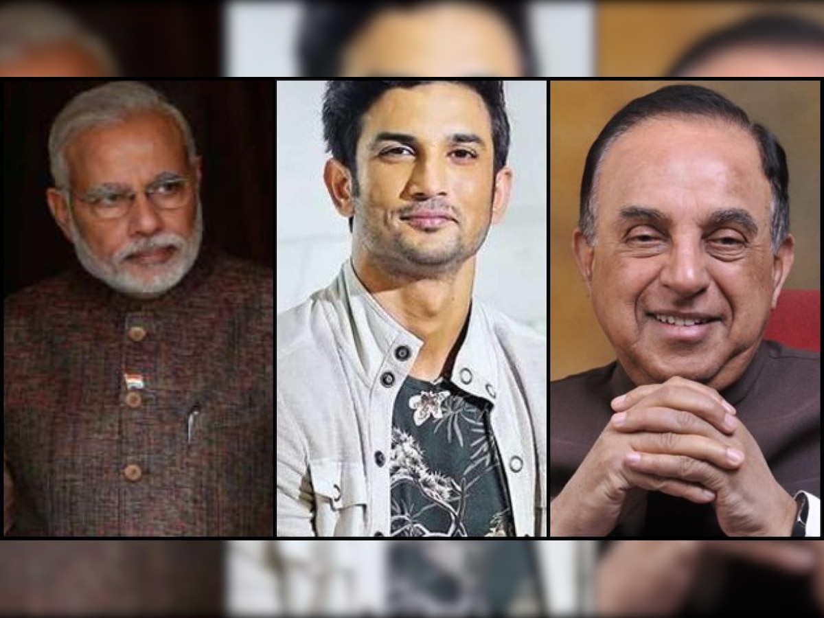 PM Modi acknowledges Subramanian Swamy's letter demanding CBI investigation in Sushant Singh Rajput death case