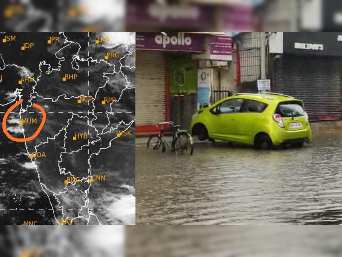 Heavy rains lash Mumbai; severe waterlogging in Dadar, Vashi