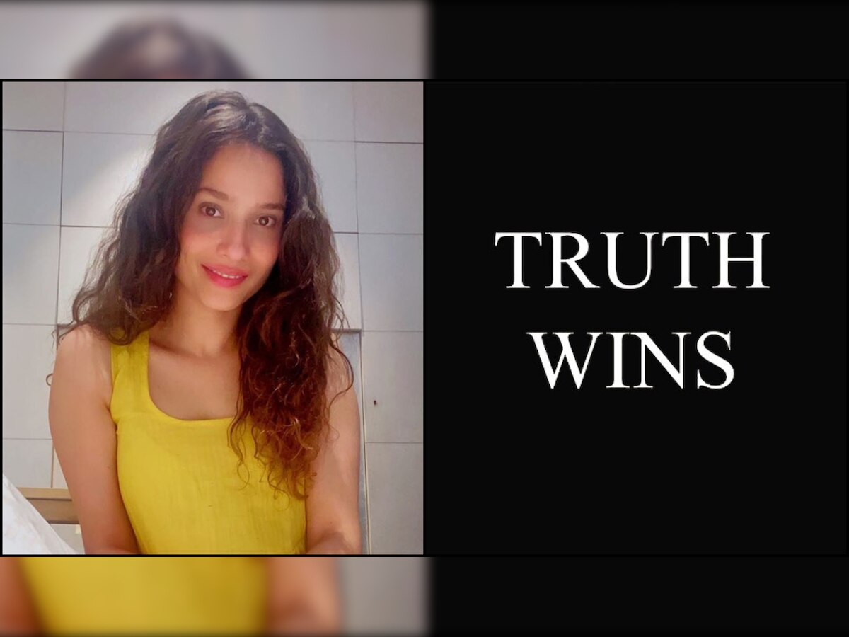 'Truth Wins': Ankita Lokhande shares cryptic post amid Sushant Singh Rajput death investigation