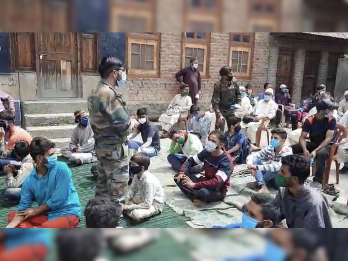 Army launches COVID-19 awareness campaign in rural Kashmir