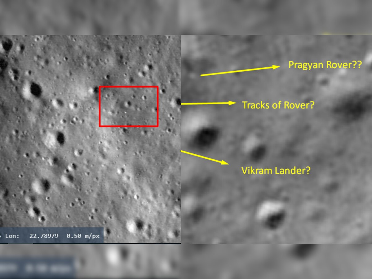 Mystery of Chandrayaan 2: Vikram lander, Pragyan rover spotted? Techie awaits ISRO, NASA nod on debris lost in space