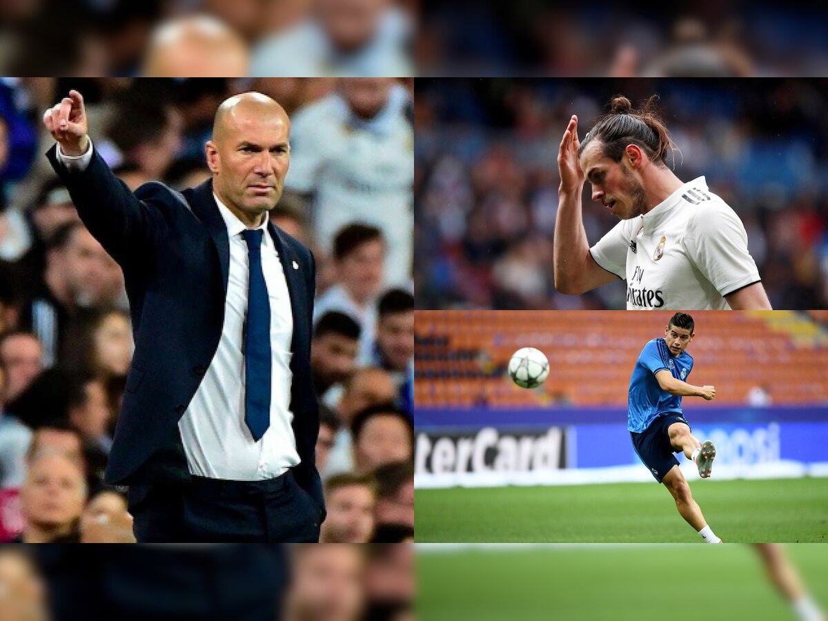 Champions League R16: No place for Gareth Bale, James Rodriguez in Zidane's Real Madrid squad for Man City tie