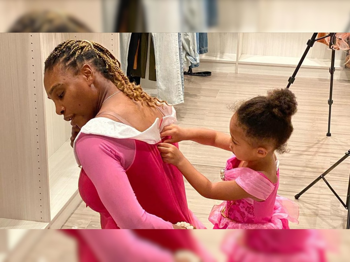 'She's got my back already': Serena Williams shares adorable photo with daughter Olympia Ohanian