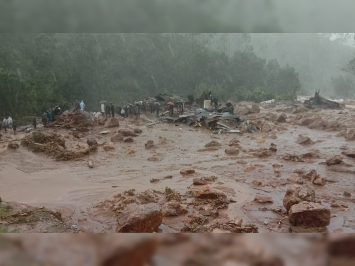 Kerala rains: At least five killed in landslide in Idukki district, 80 tea estate workers feared trapped