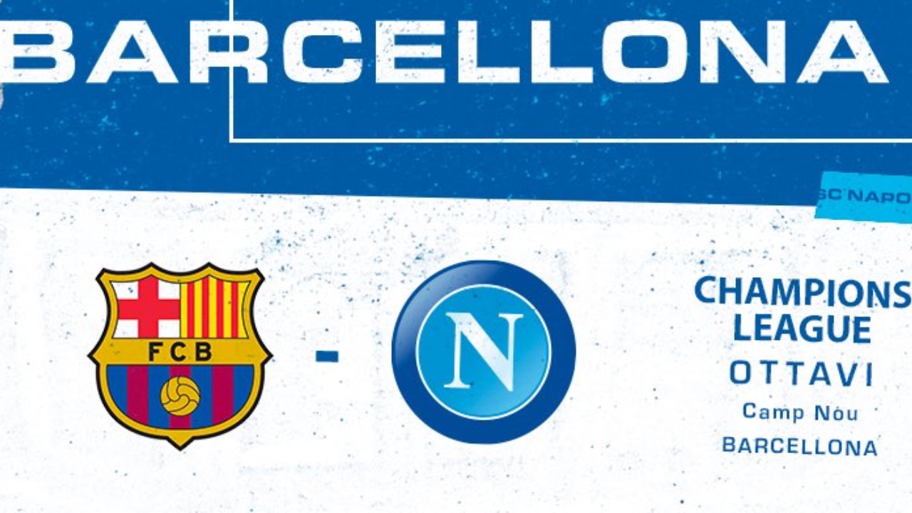 Barcelona vs Napoli Champions League Live streaming BAR v NAP