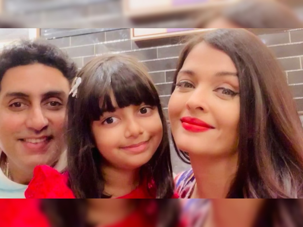 Viral Video: Aishwarya Rai Bachchan-Abhishek Bachchan's daughter Aaradhya resumes online schooling