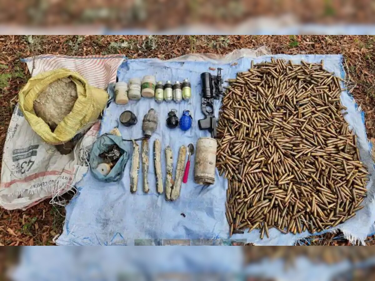 J&K: Terrorist hideout destroyed in Pulwama; grenades, AK-47 magazines recovered