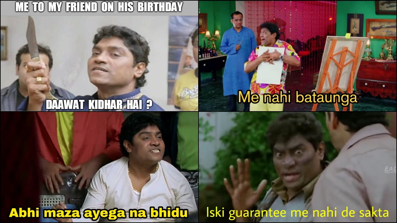 Happy birthday Johnny Lever: These hilarious memes on all-time