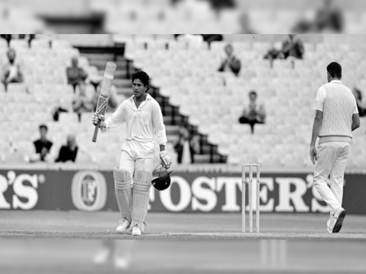 On this day in 1990, Sanchin Tendulkar scored his maiden international century for India