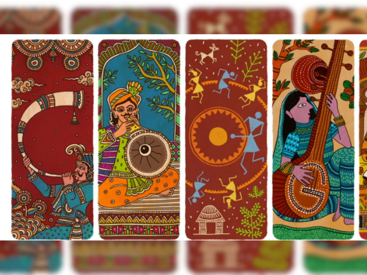 Google celebrates India's Independence Day with doodle representing country's musical culture