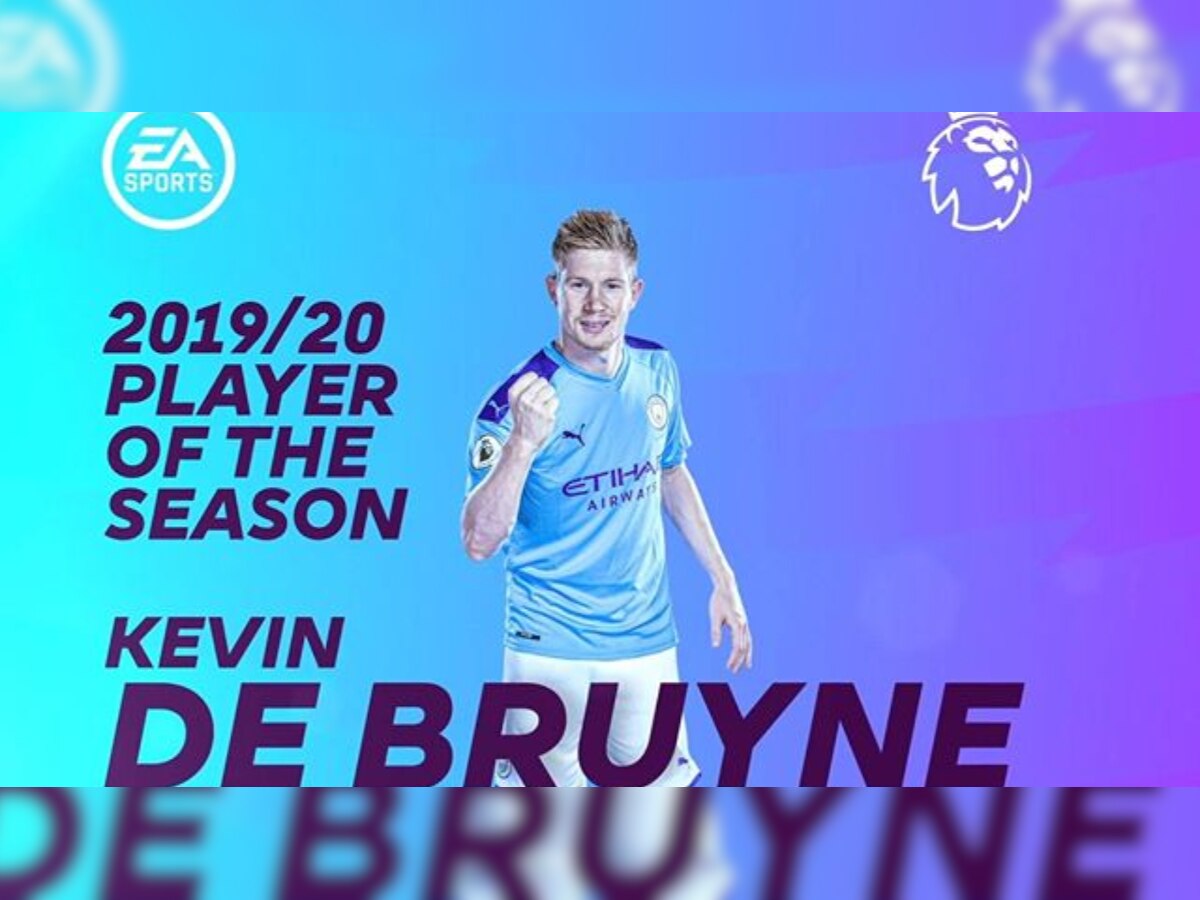 Premier League 2019-20: Manchester City's Kevin De Bruyne named Player of the Season