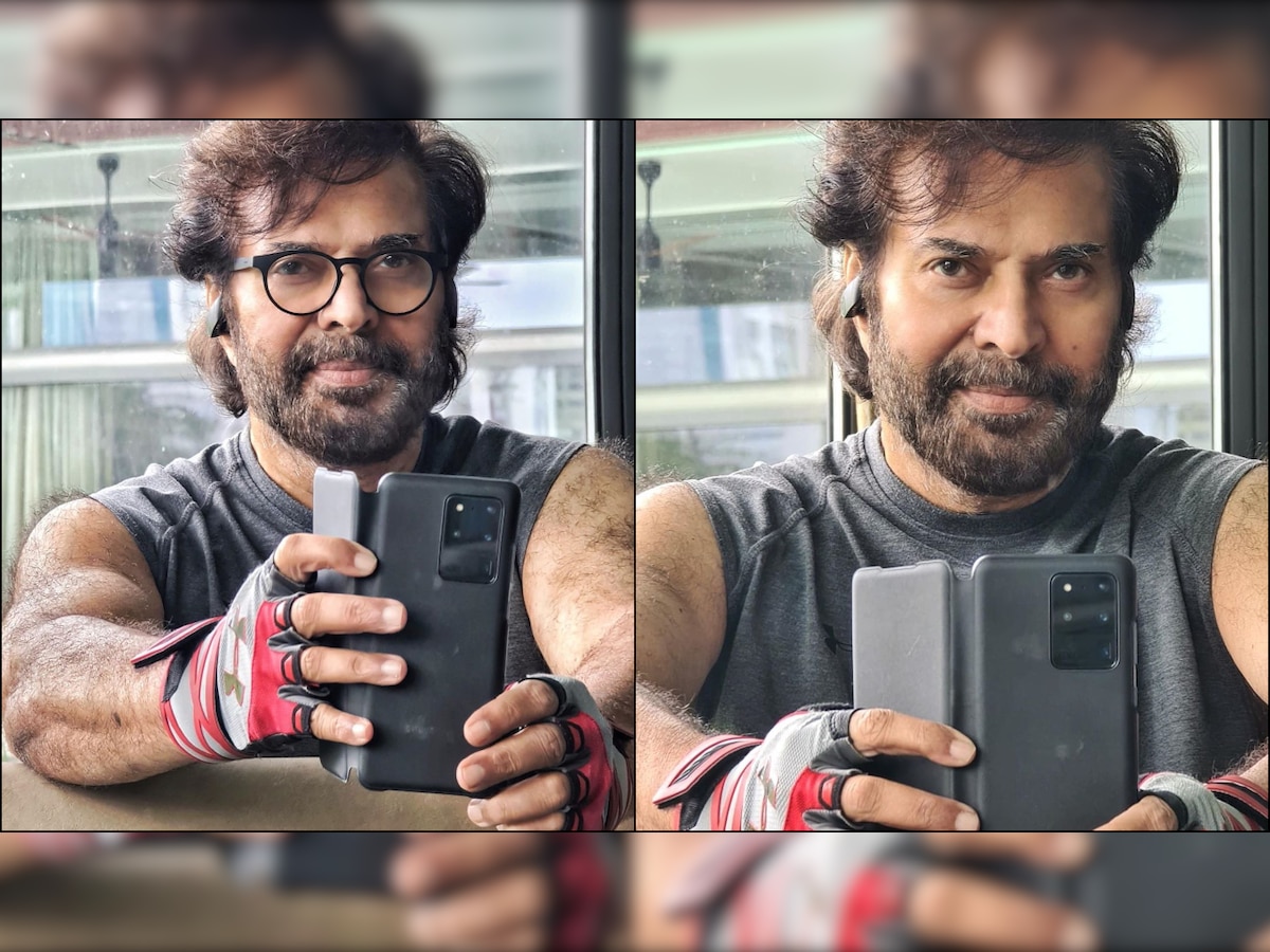 Mammootty's workout images make netizens fall in love with him