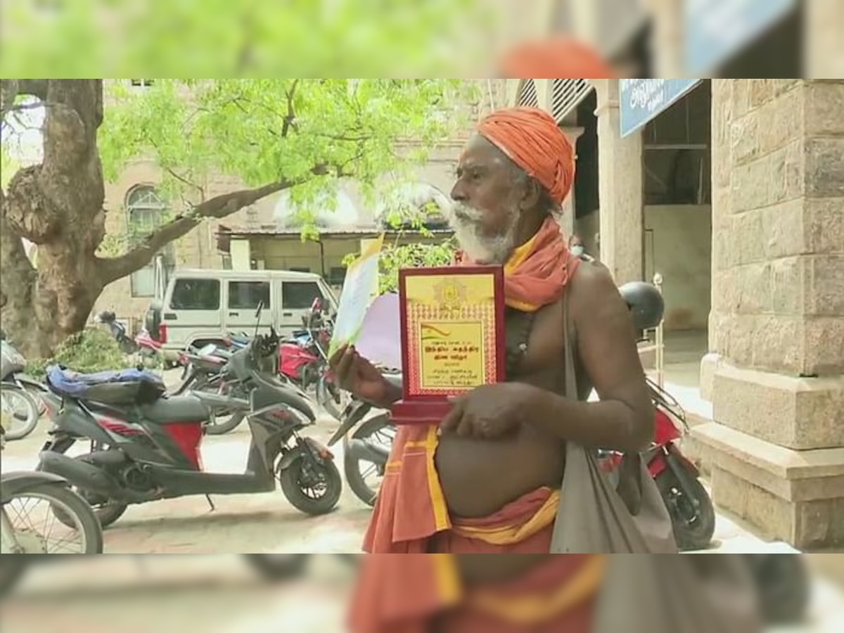 Tamil Nadu: 68-year-old alms seeker donates Rs 90,000 to a COVID-19 relief fund in Madurai, wins hearts
