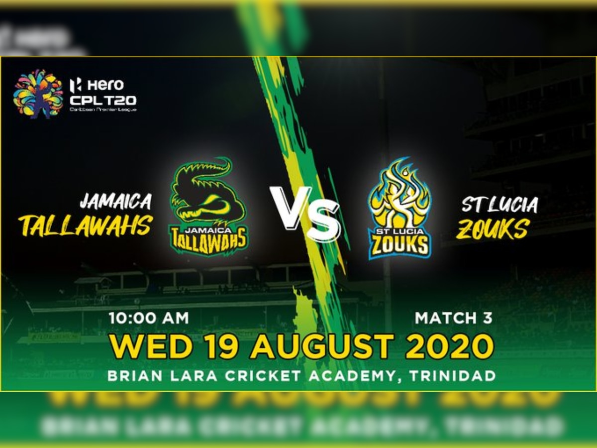 Jamaica Tallawahs vs St Lucia Zouks Dream11 Prediction: Best picks for JAM vs SLZ today in CPL 2020