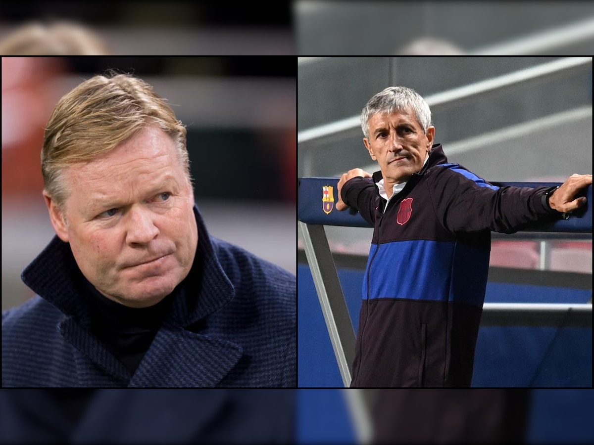 After sacking Quique Setien for club's 8-2 loss against Bayern, Barcelona appoint Ronald Koeman as head coach