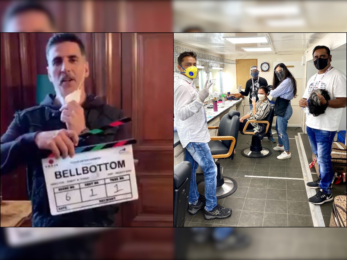 'Lights, camera, mask on, action!': Akshay Kumar commences shooting for 'Bell Bottom' in UK