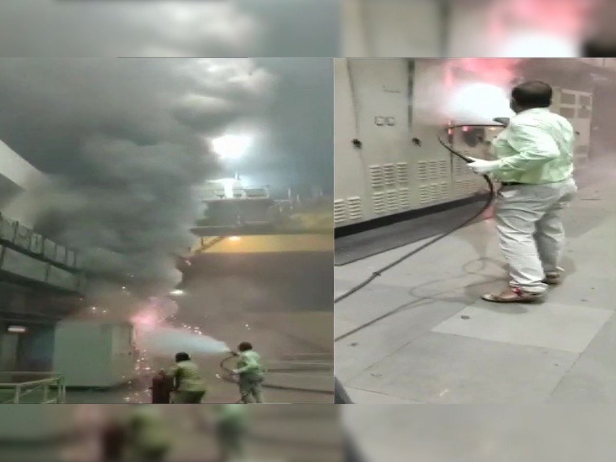 Fire breaks out at Left Bank Power House in Telangana; nine feared trapped