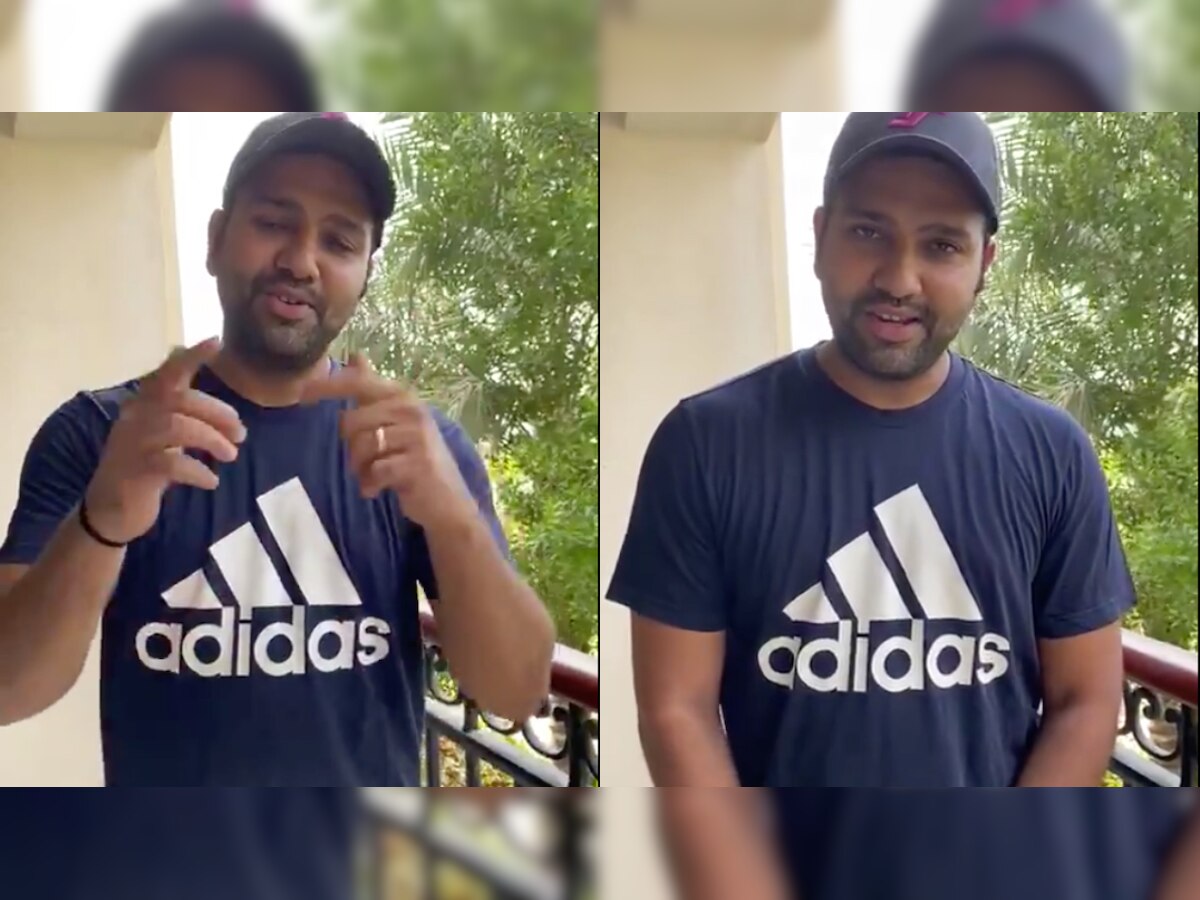 WATCH: Rohit Sharma's unique message for his fans after receiving Rajiv Gandhi Khel Ratna award