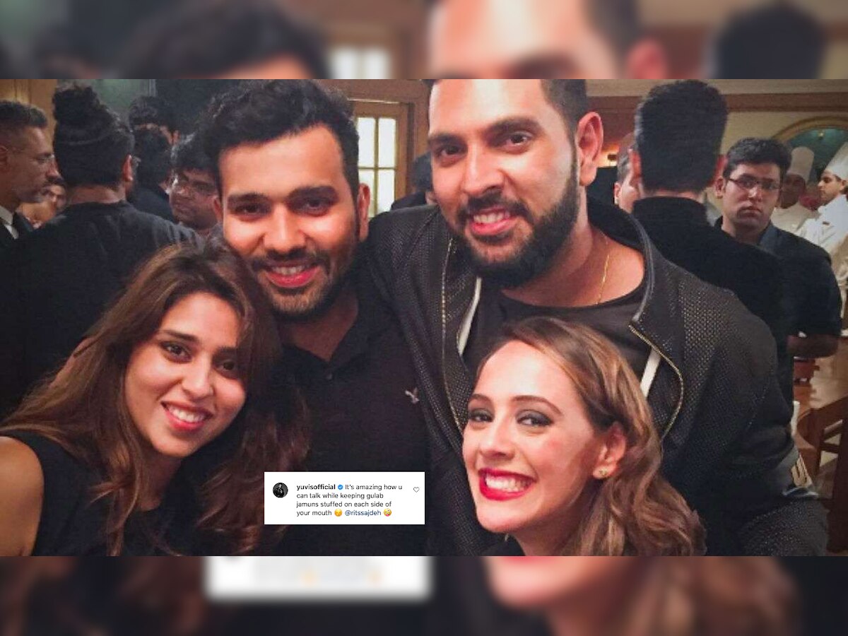 Yuvraj Singh hilariously trolls Rohit Sharma on Instagram, wife Ritika comes up with epic response