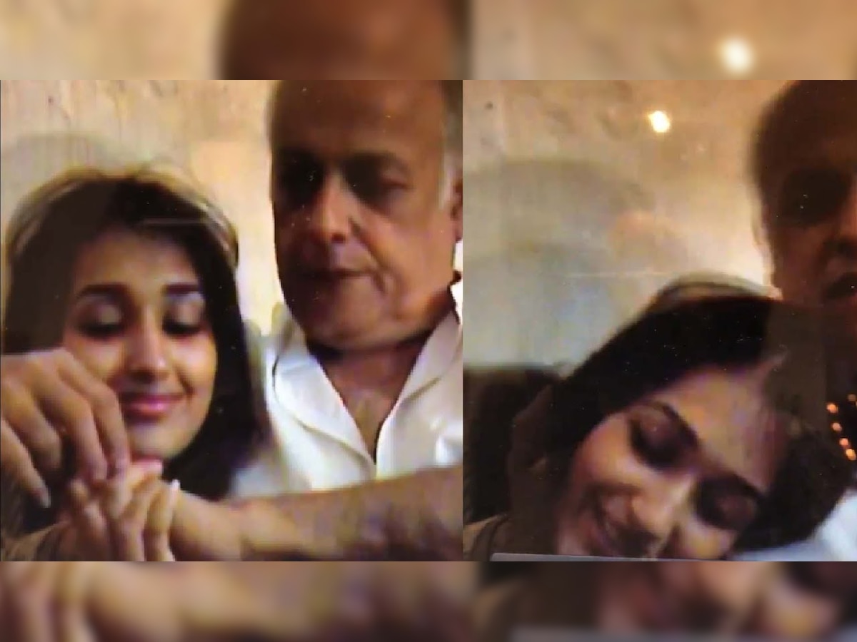 Amidst Sushant Singh Rajput's case investigation, Mahesh Bhatt's video with 16-year-old Jiah Khan goes viral