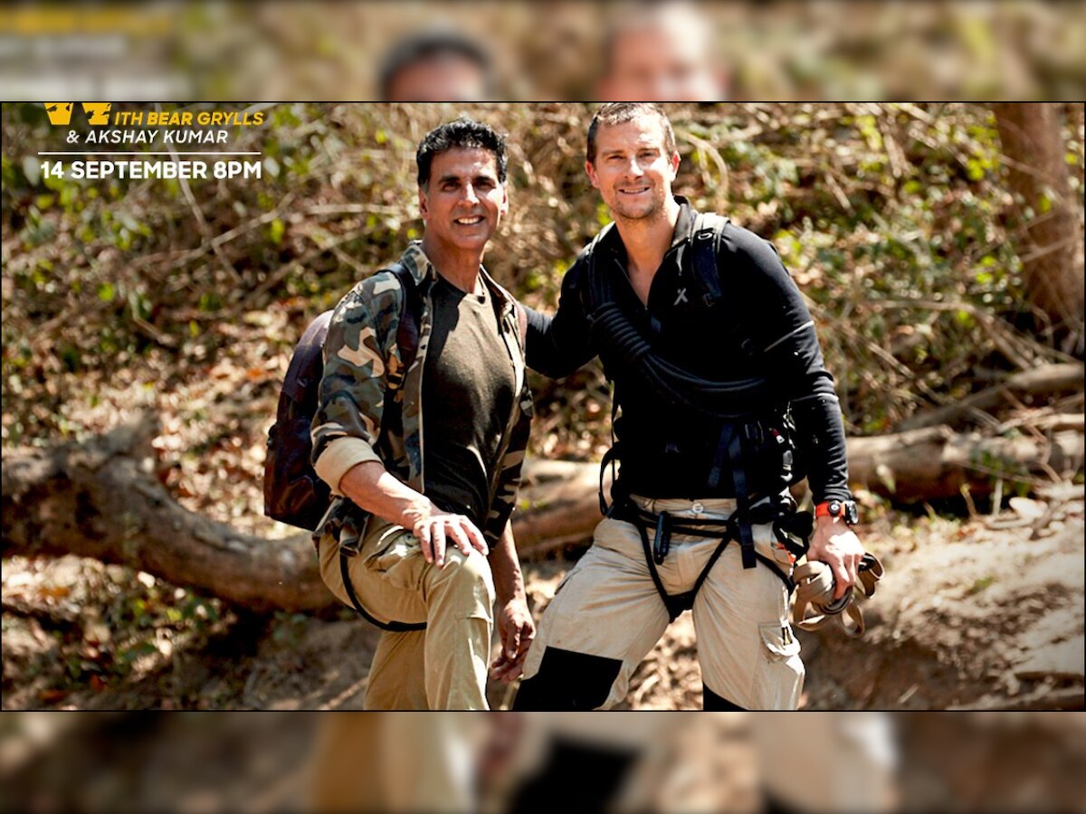 Fans scream 'Holiday 2' after seeing Akshay Kumar's new 'Into The Wild' poster with Bear Grylls