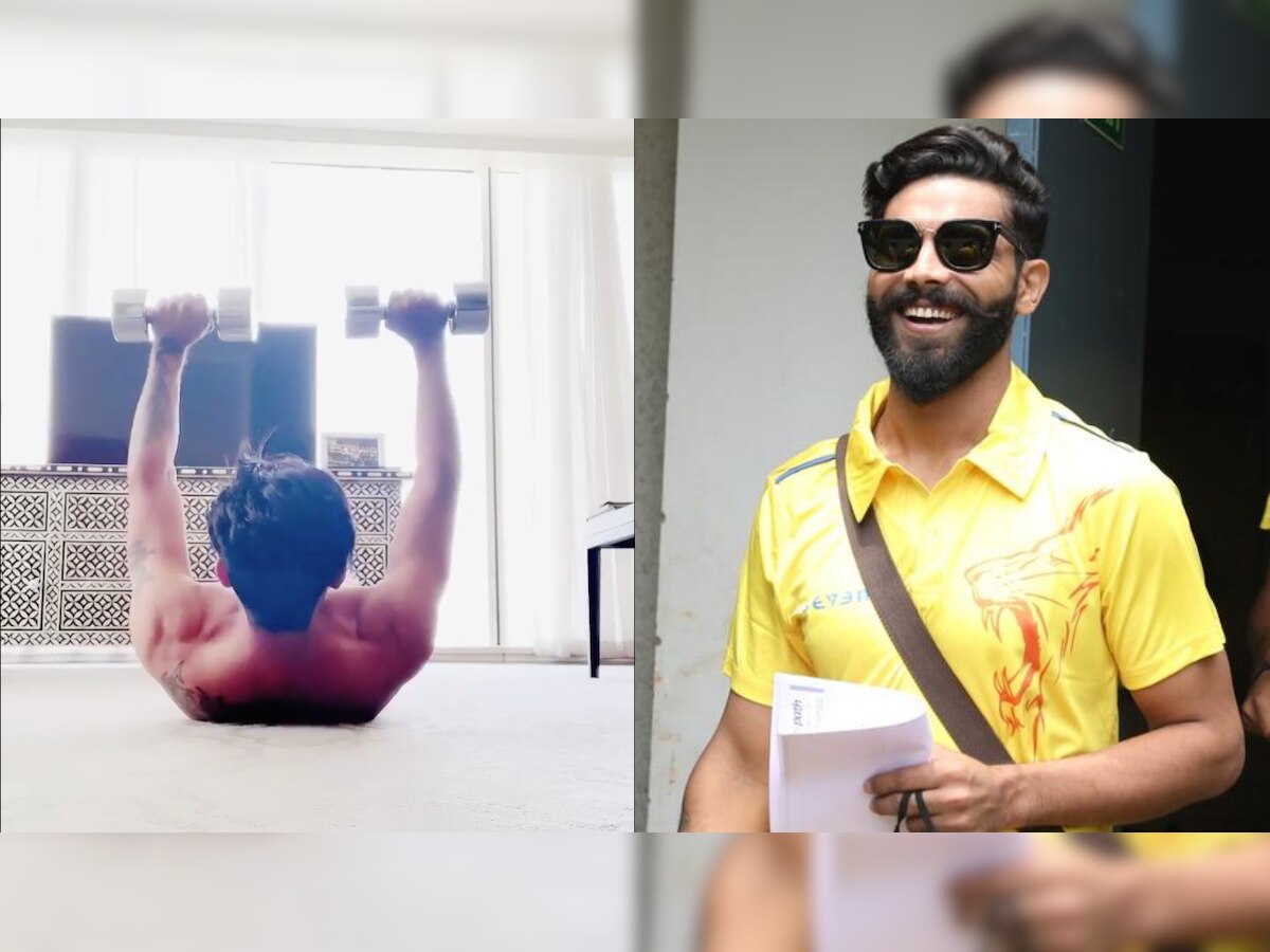 WATCH: CSK's Ravindra Jadeja working out to Malayalam song in Dubai ahead of IPL 2020