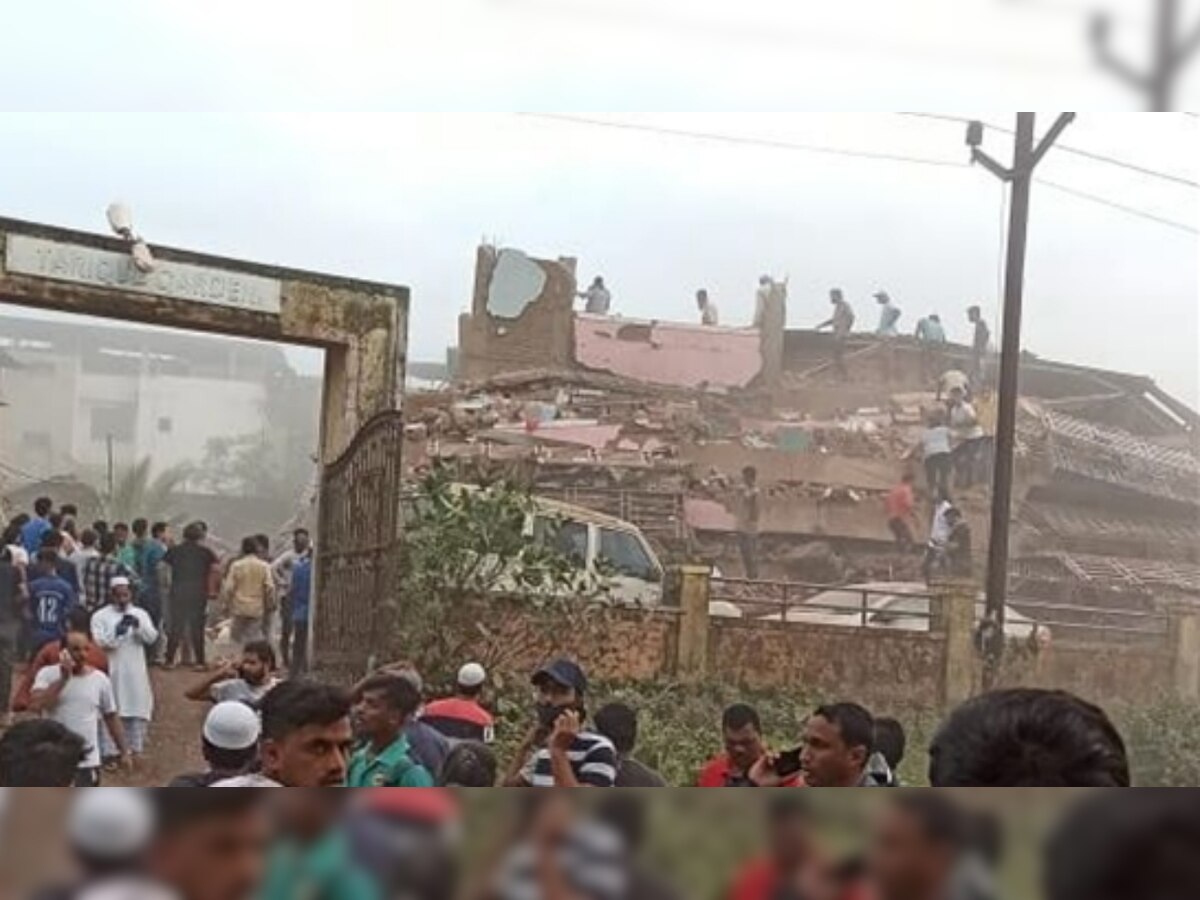 Raigad Building Collapse: Death toll reaches 12, 17 still feared trapped