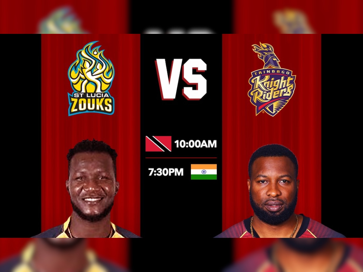 St Lucia Zouks vs Trinbago Knight Riders Dream11 Prediction: Best picks for SLZ vs TKR today in CPL 2020