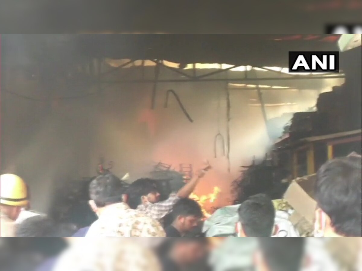 Fire breaks out at toy manufacturing factory in Noida's Sector 63