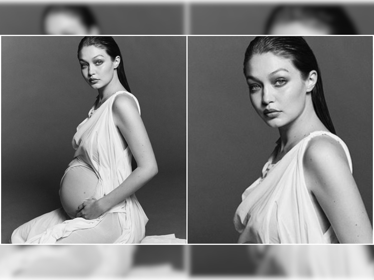 In Pics: Gigi Hadid debuts baby bump, looks stunning 'growin an angel'