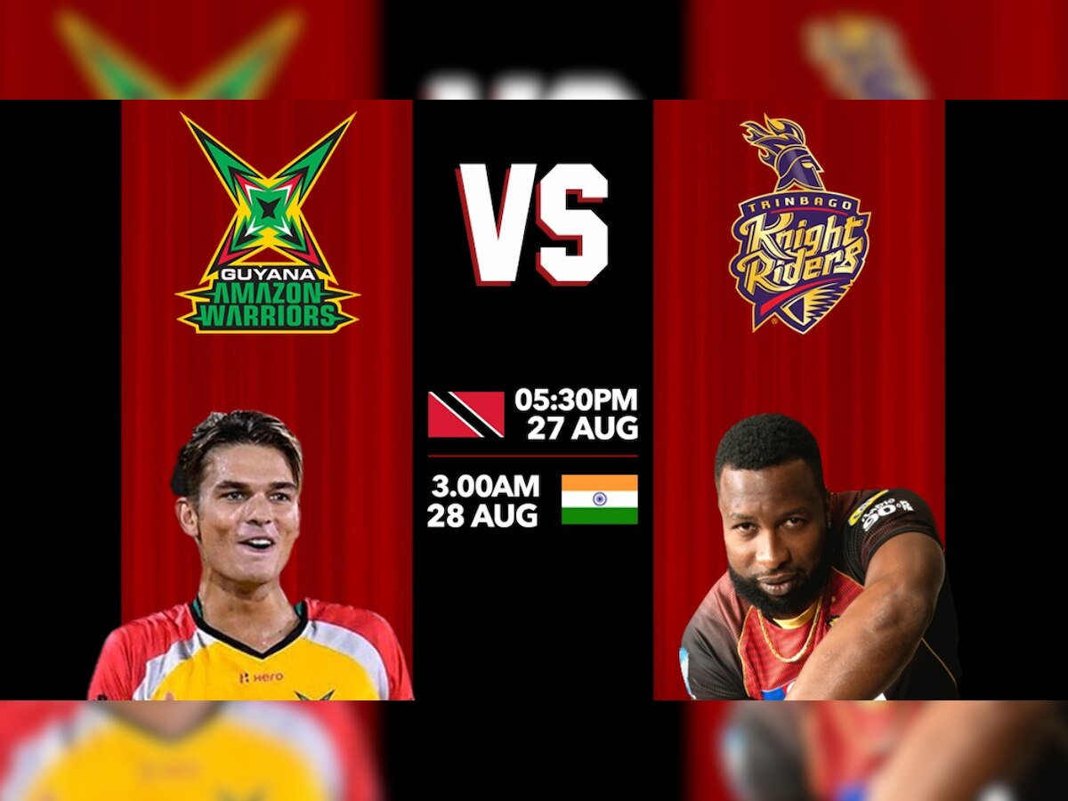 Guyana Amazon Warriors vs Trinbago Knight Riders Dream11 Prediction: Best picks for GUY vs TKR today in CPL 2020