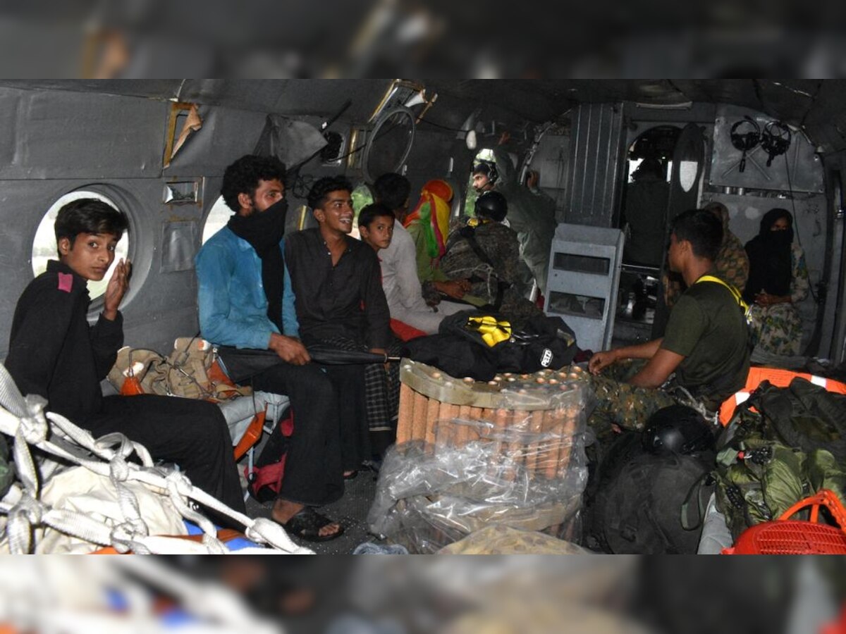 J&K: IAF saves 7 people caught between floods in Kathua in 34 hours