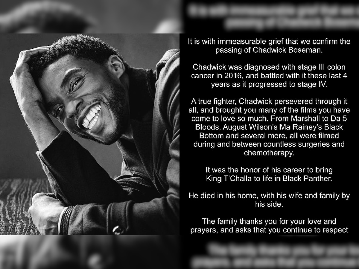 Chadwick Boseman's post becomes 'most liked Tweet ever'