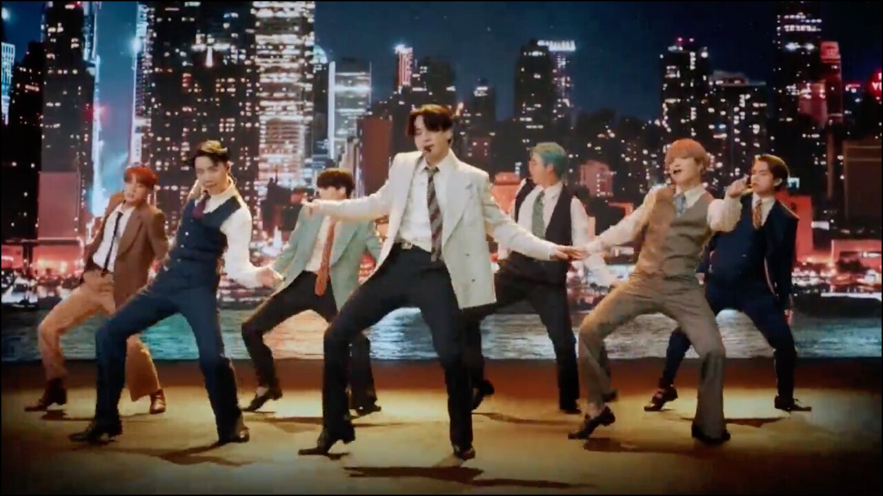 Watch: BTS light up Times Square for their 'Dynamite