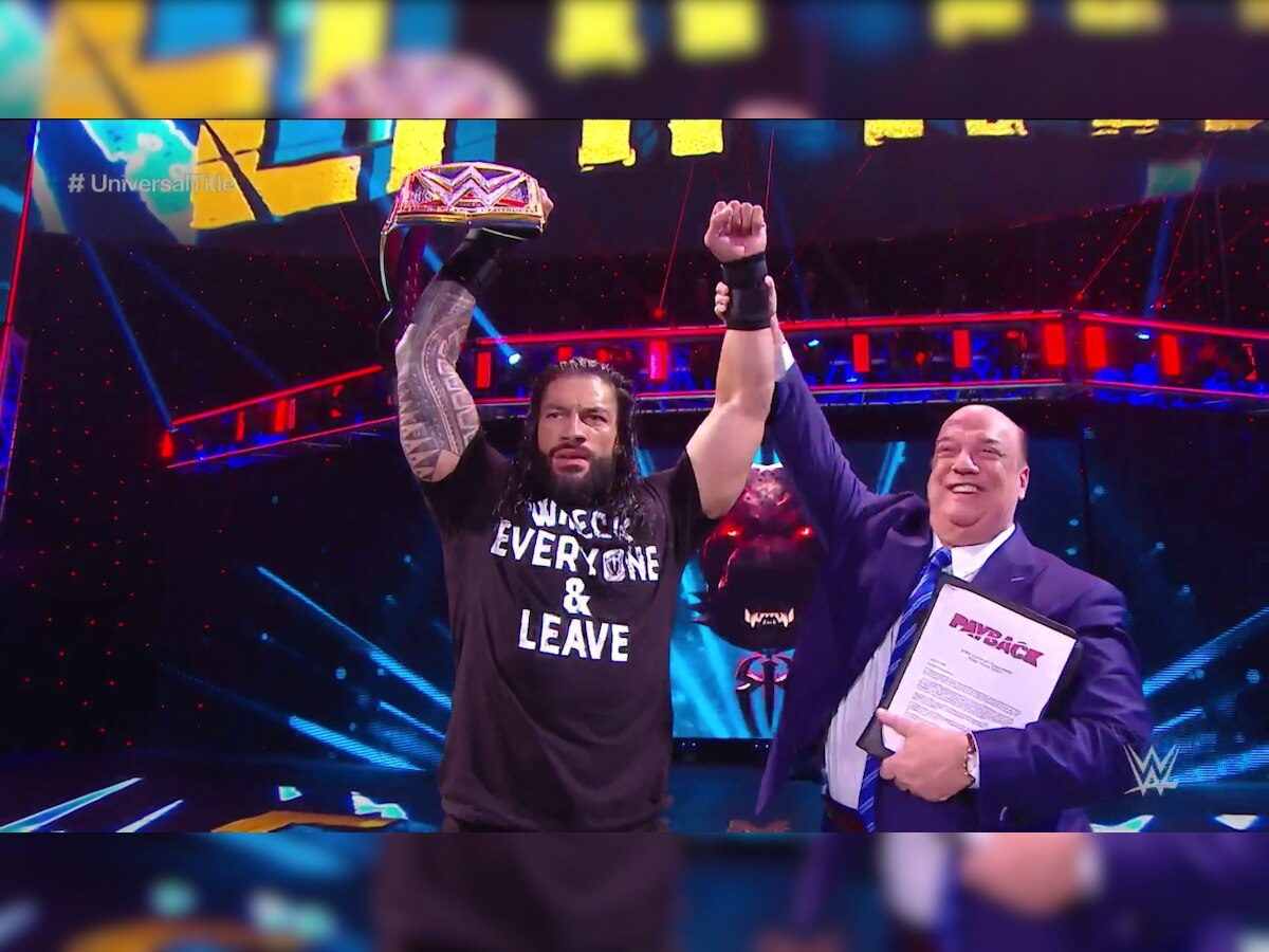 WWE Payback 2020: Roman Reigns wins Universal Championship title after dramatic clash