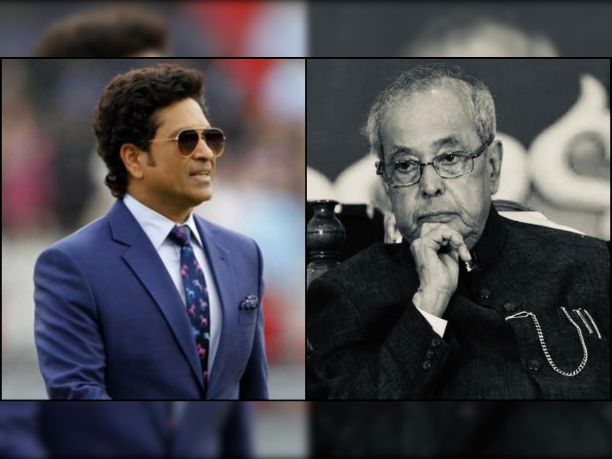 'Pranab Mukherjee served India passionately for several decades,' says Sachin Tendulkar