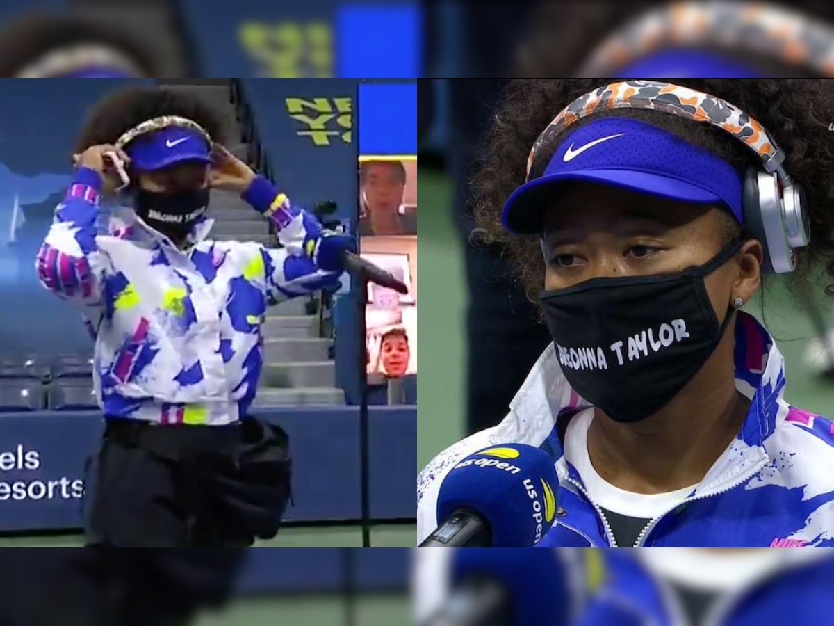 VIDEO: Naomi Osaka walks-out wearing Breonna Taylor mask at US Open