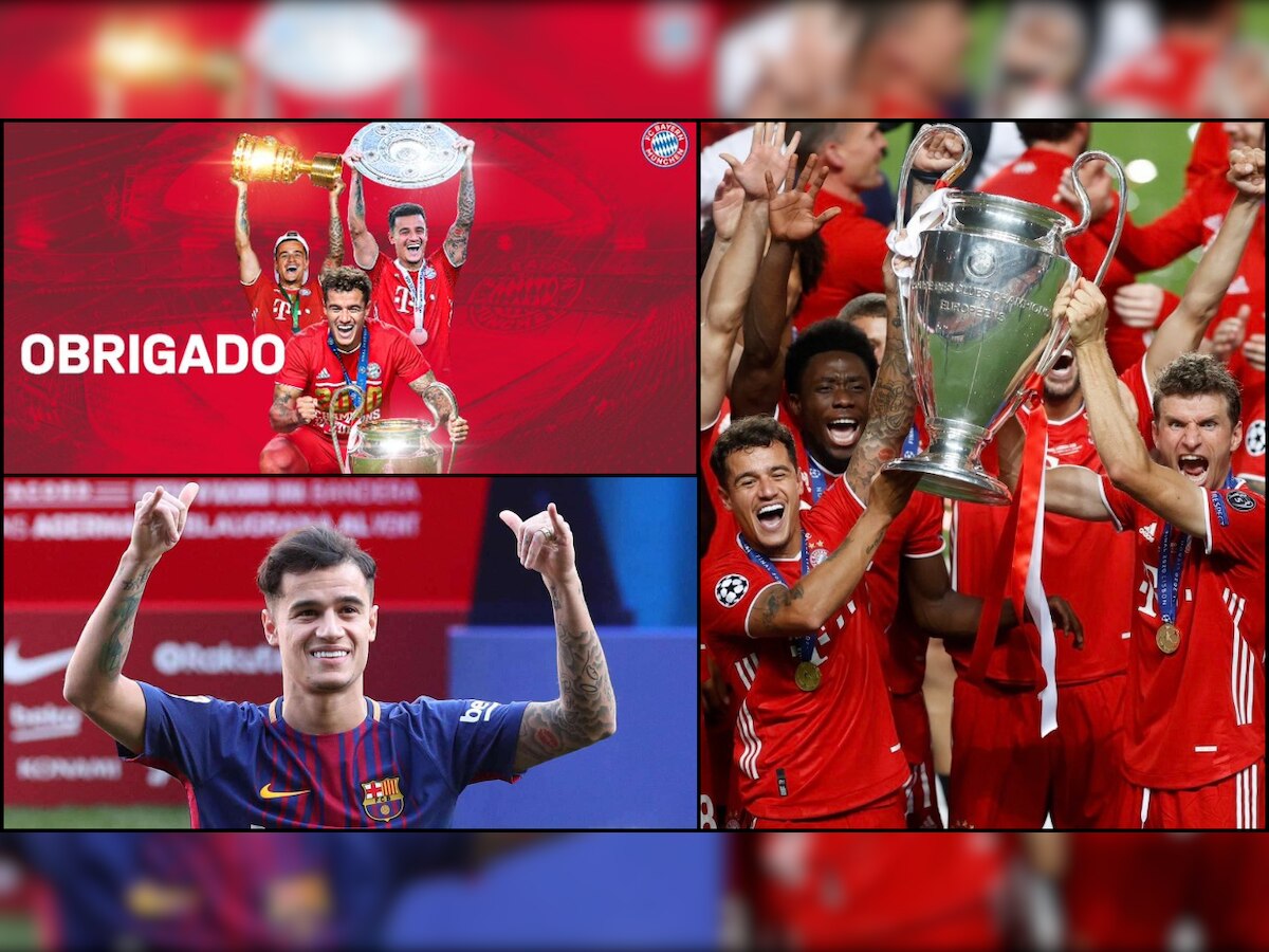 After helping Bayern Munich lift Champions League trophy, Coutinho returns to Barcelona