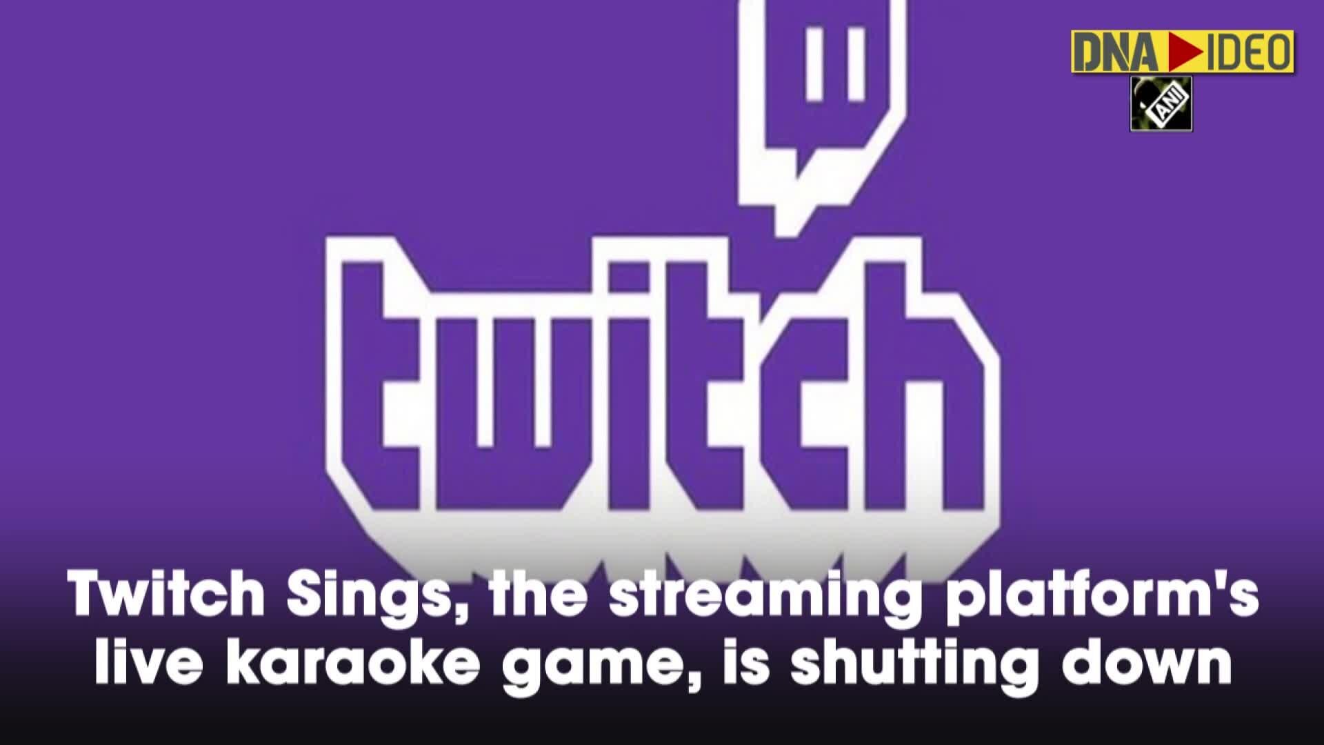 Twitch Sings' karaoke game to shut down by end of this year