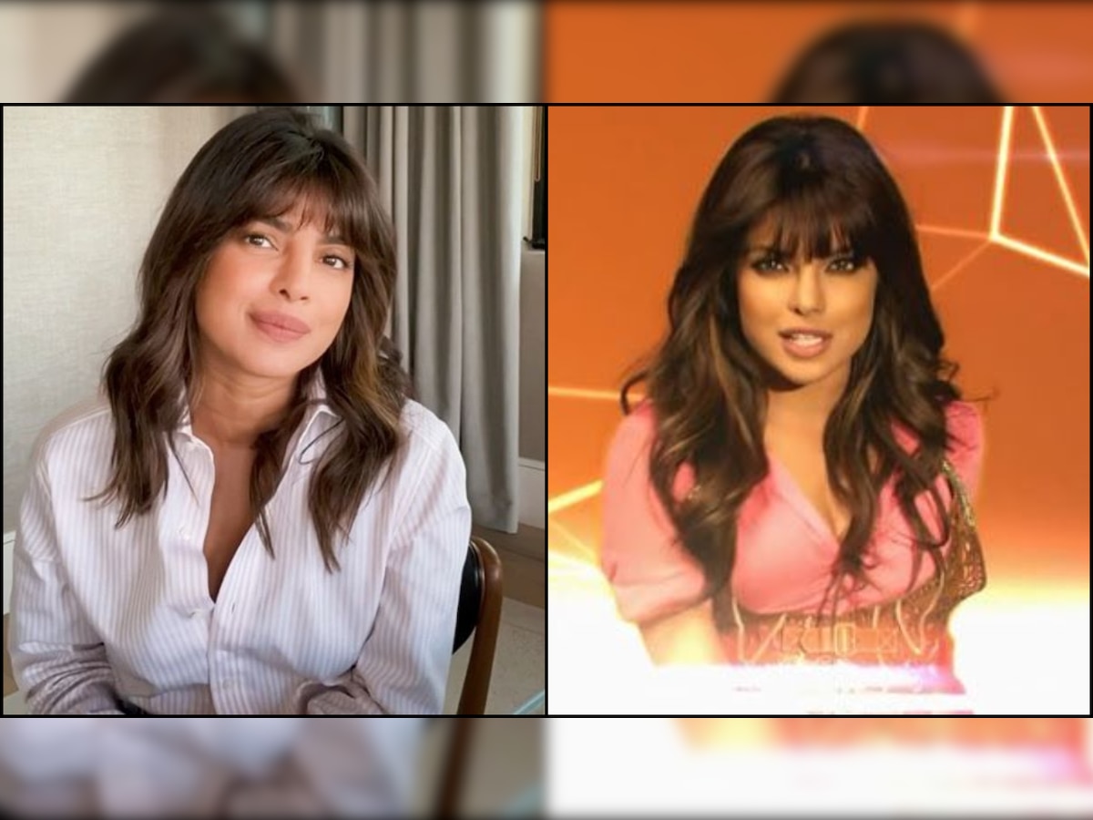 1200px x 900px - Priyanka Chopra is back with 'bangs' in her latest video