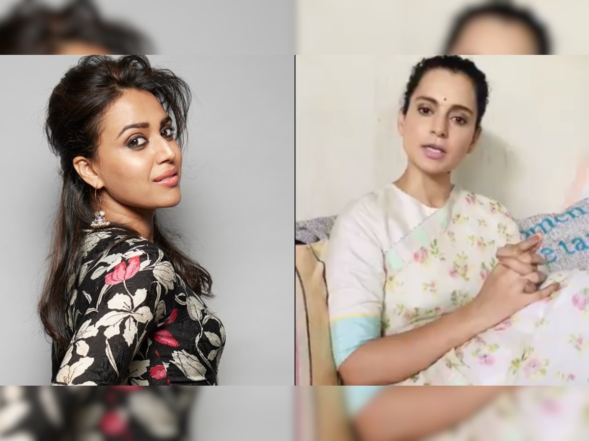 Swara Bhasker cannot stop laughing while wondering how Kangana Ranaut's house demolition is breakdown of democracy