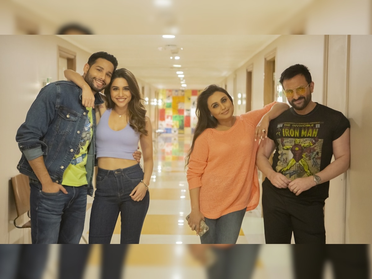 It's a wrap! Siddhant Chaturvedi completes 'Bunty Aur Babli 2' shoot, shares photo with Rani Mukerji, Saif Ali Khan