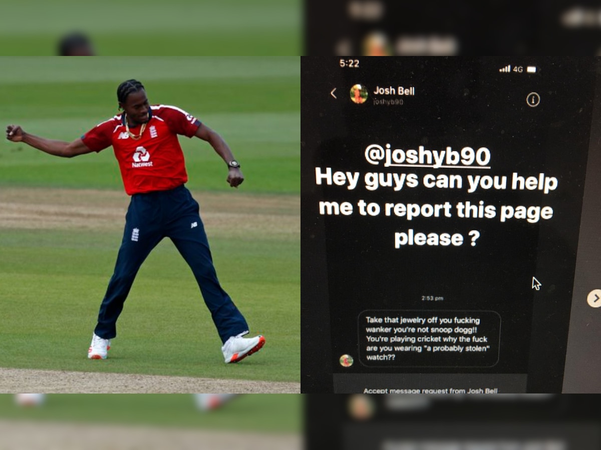 Jofra Archer reveals racial abuse on Instagram after troll tells him to not wear ‘a stolen watch’