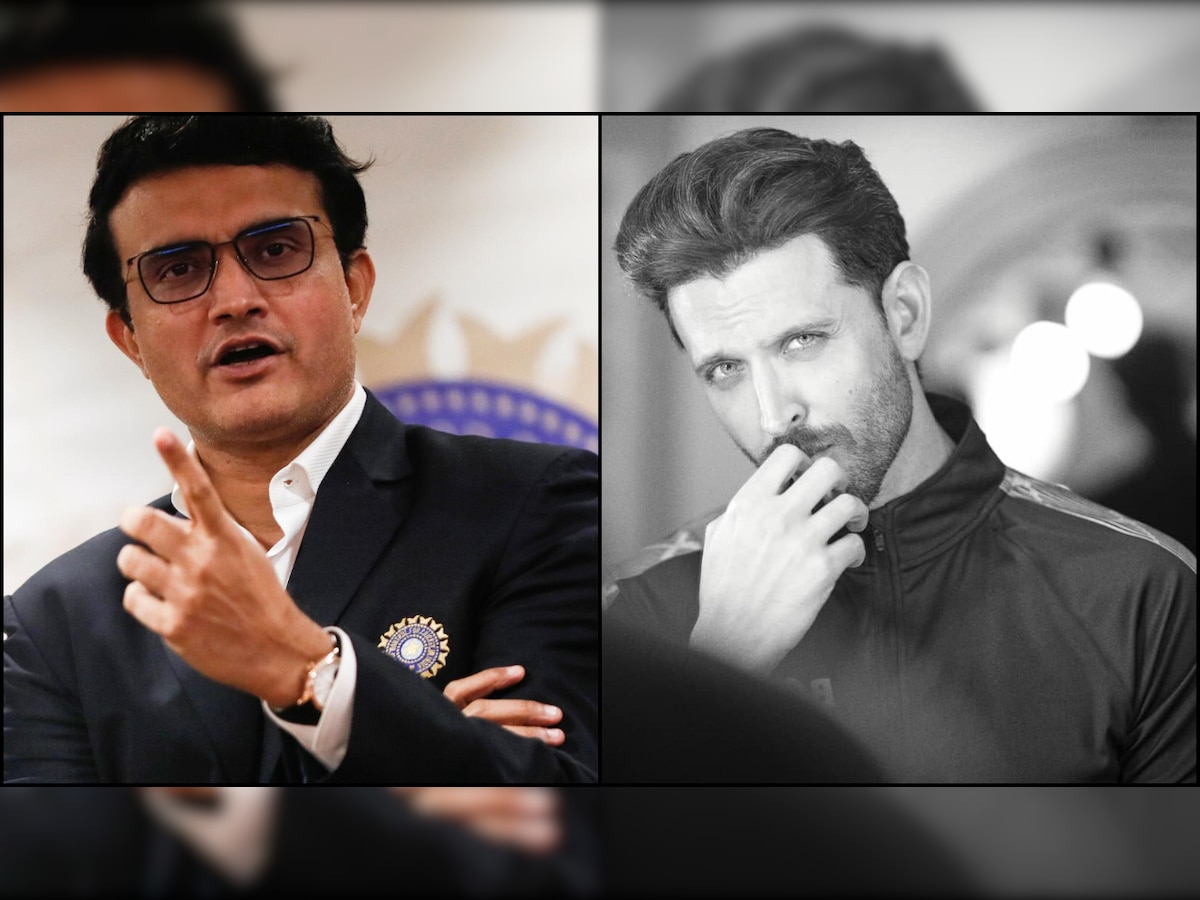 'Hrithik Roshan got to get a body like me': Sourav Ganguly on rumours of actor headlining his biopic