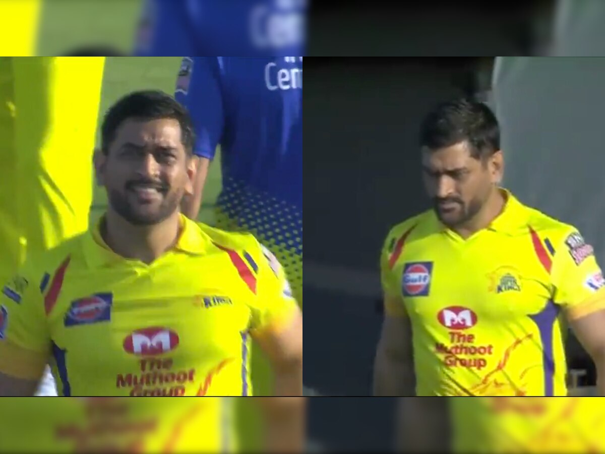 WATCH - MS Dhoni takes on field of the first time in over 400 days ahead of MI vs CSK clash