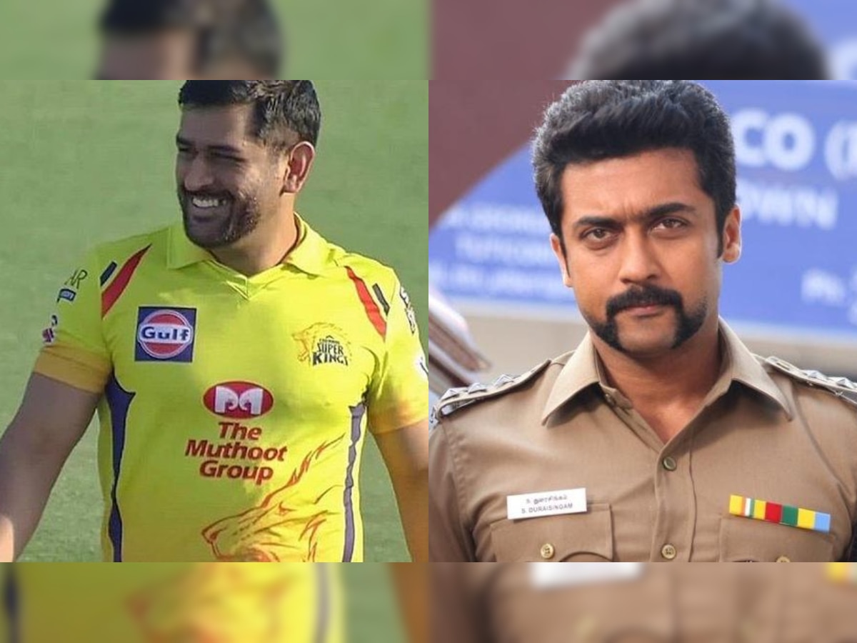 MS Dhoni debuts with ‘Durai Singham’ look in IPL 2020 clash vs Mumbai Indians